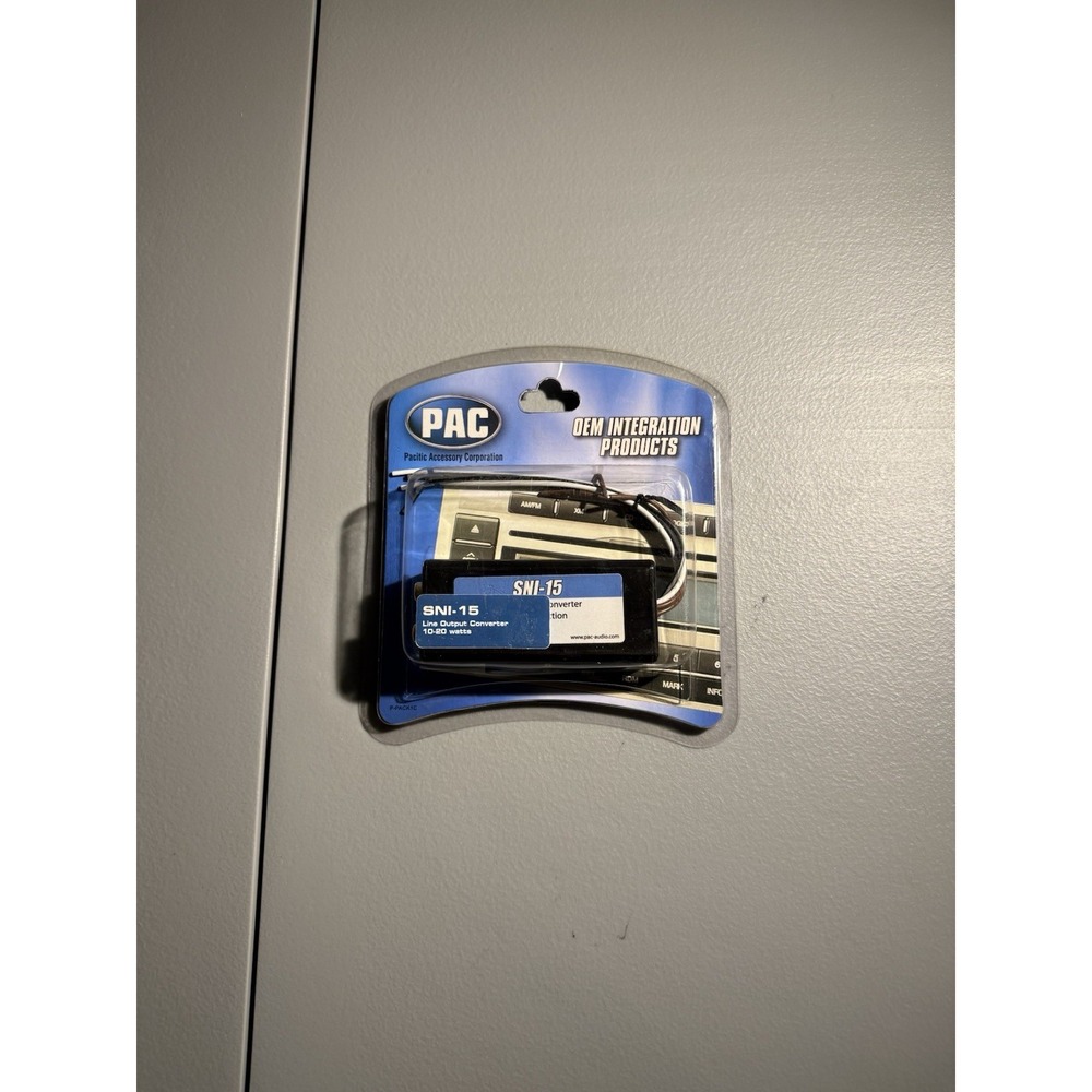 PAC SNI-15 Speaker Level to Preamp Adapter/Output Converter